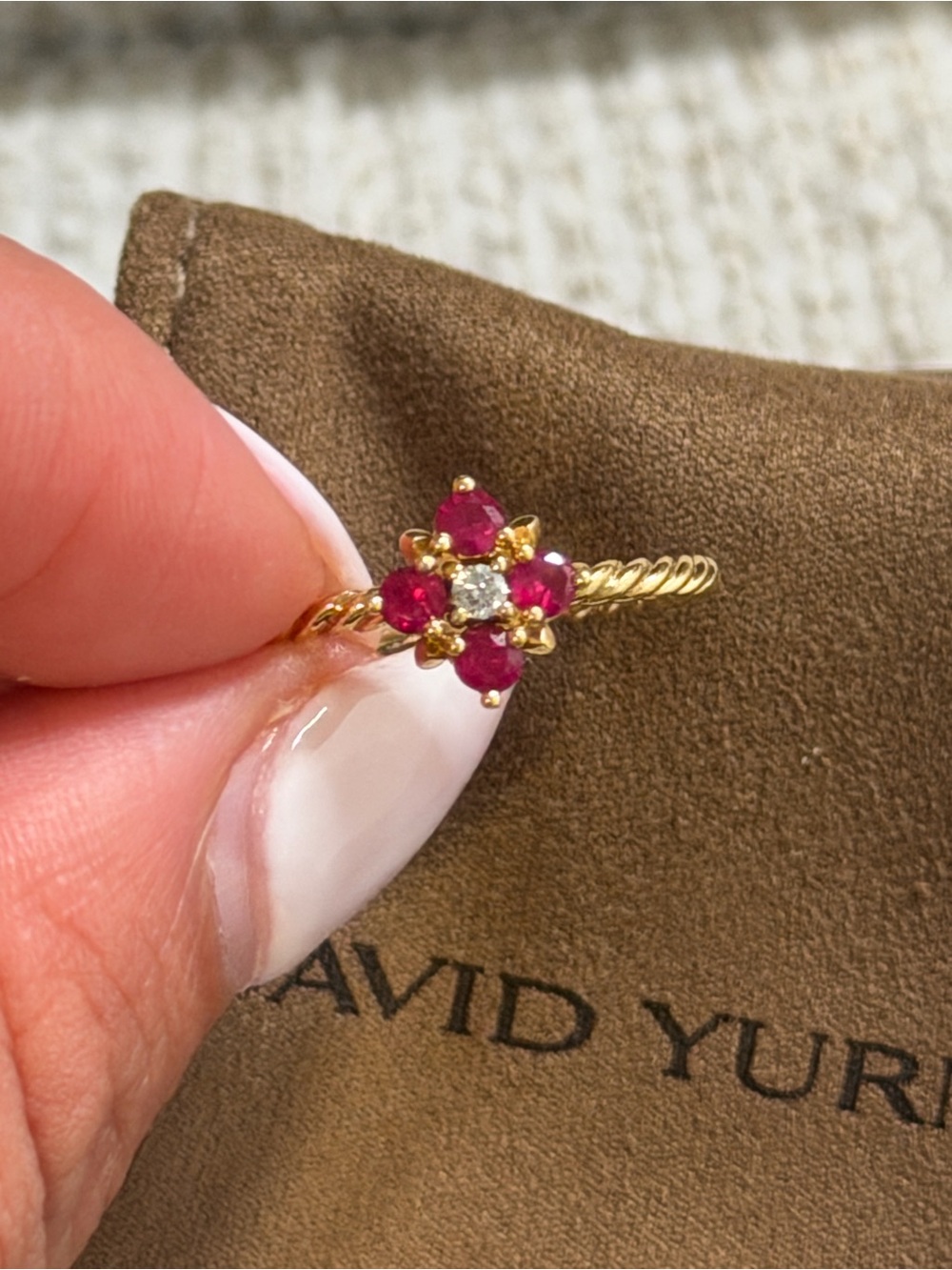 6.5 RING - PETITE MODERN RENAISSANCE® COLOR RING - Picture 3 of 7